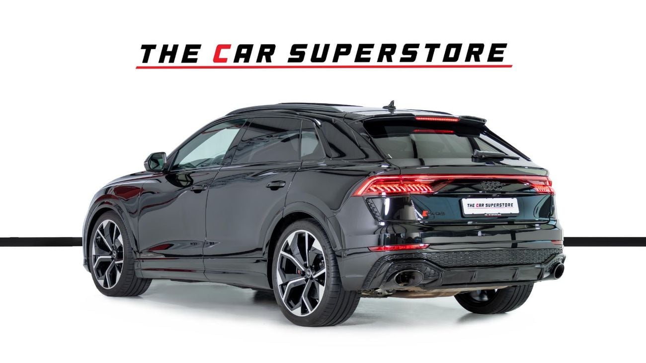 Audi RS Q8 TFSI quattro 4.0L Black On Black-Al Nabooda Warranty andService Contract-Special Order-Carbon Cerami