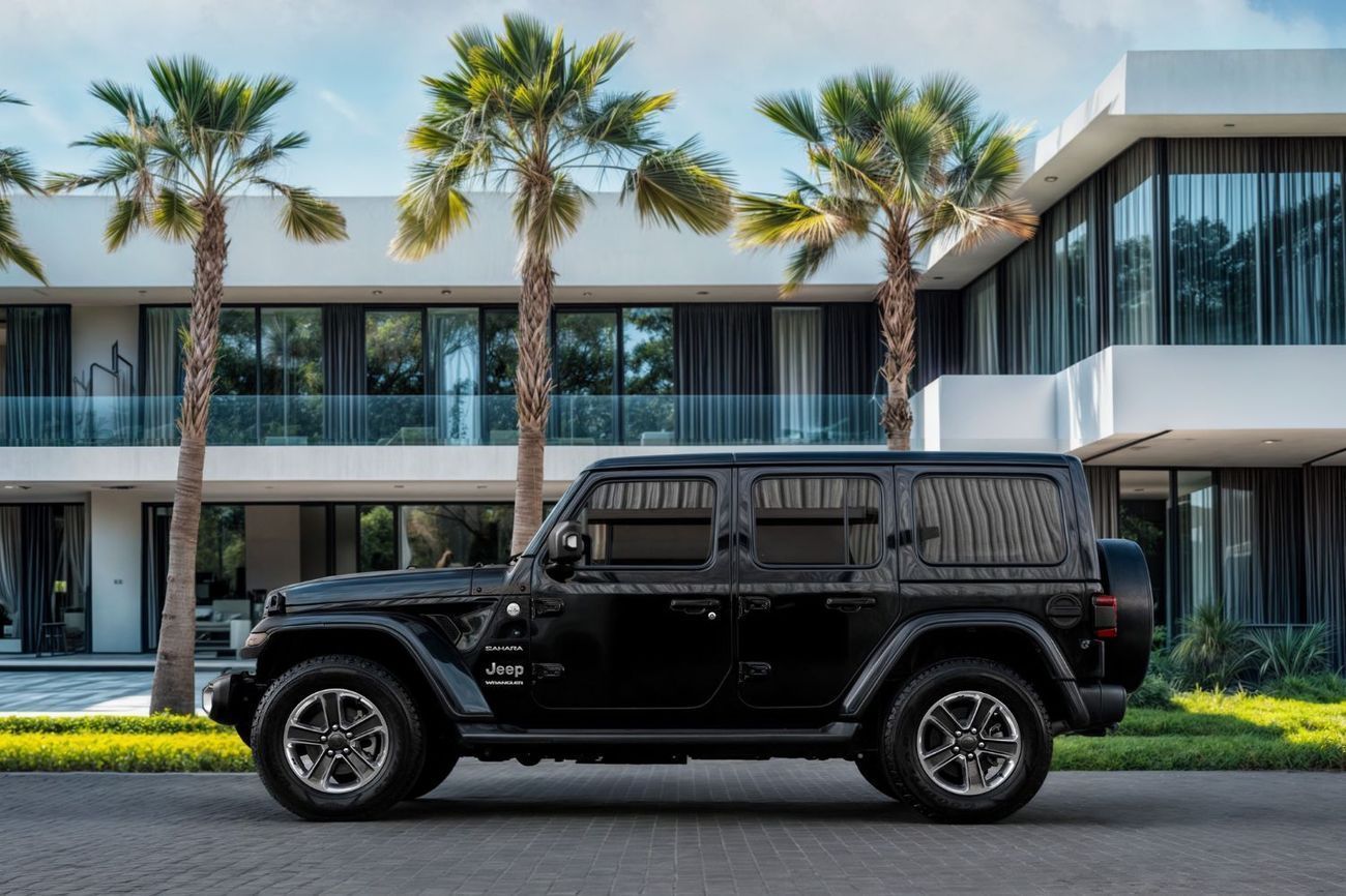 Jeep Wrangler 2,996 P.M  | 0% Downpayment | Jeep Wrangler Unlimited Sahara!