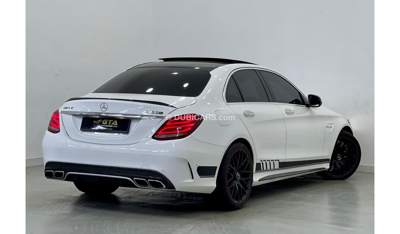 Mercedes-Benz C 63 AMG 2015 Mercedes Benz C63s Edition 1 AMG, Warranty, GCC