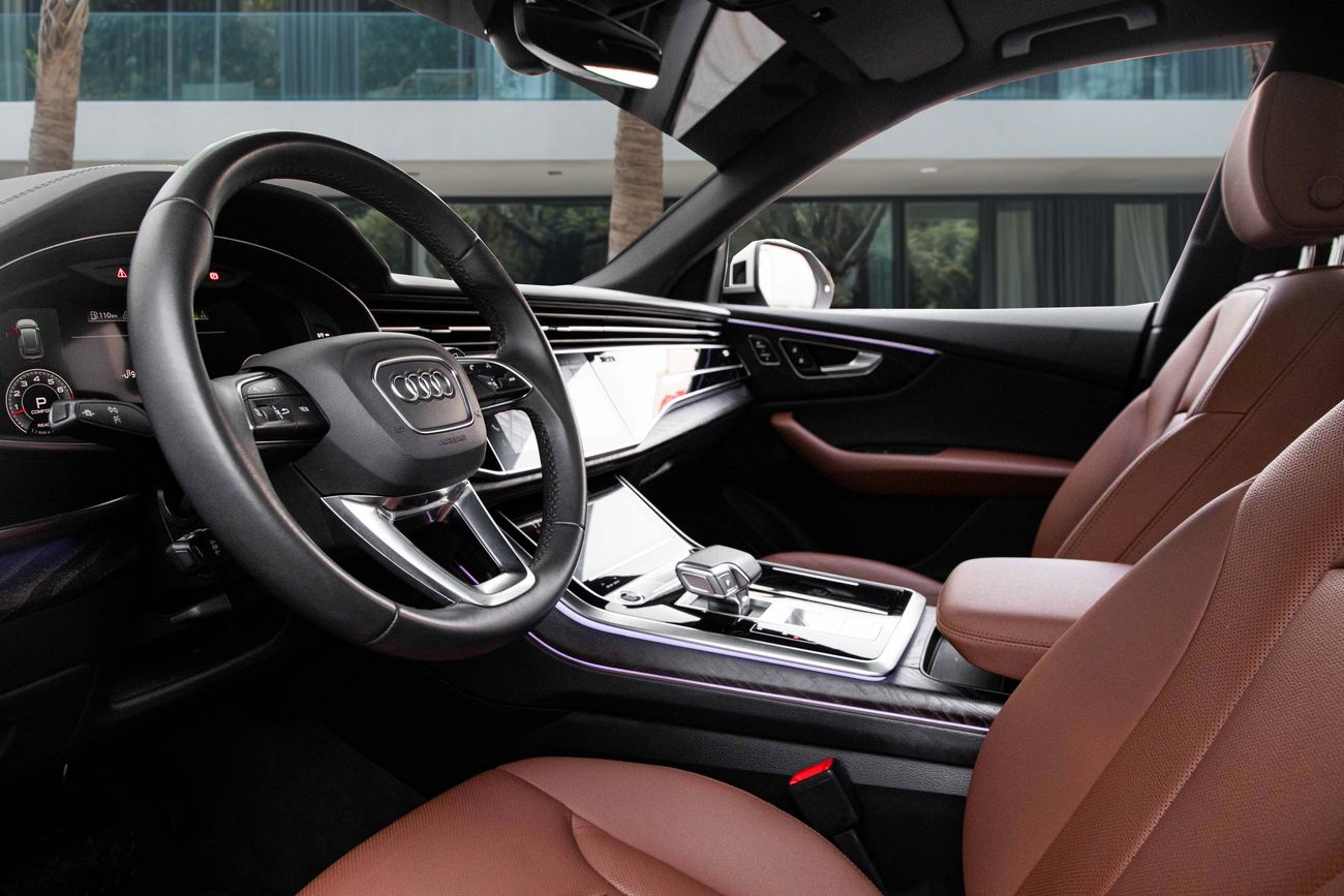 Audi Q8 Q8 55 TFSI Quattro S-Line | 4,407 P.M | 0% Downpayment | Service Contract! | Ramadan Offer!