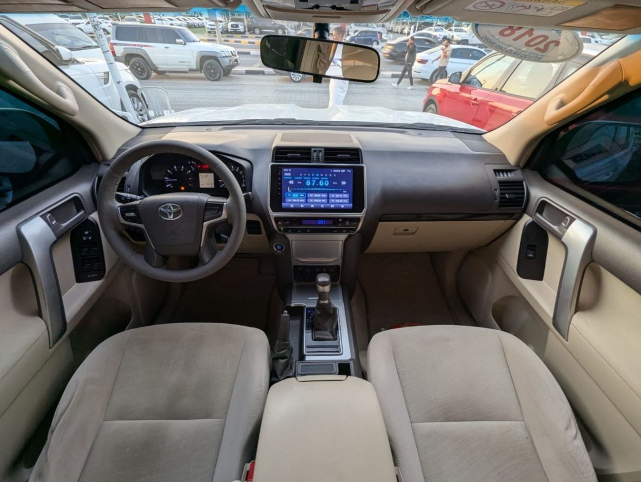 تويوتا برادو EXR 4.0L 4WD TOYOTA PRADO 2018 EXR V6 engine 4.0L clean car no any work required just buy and drive