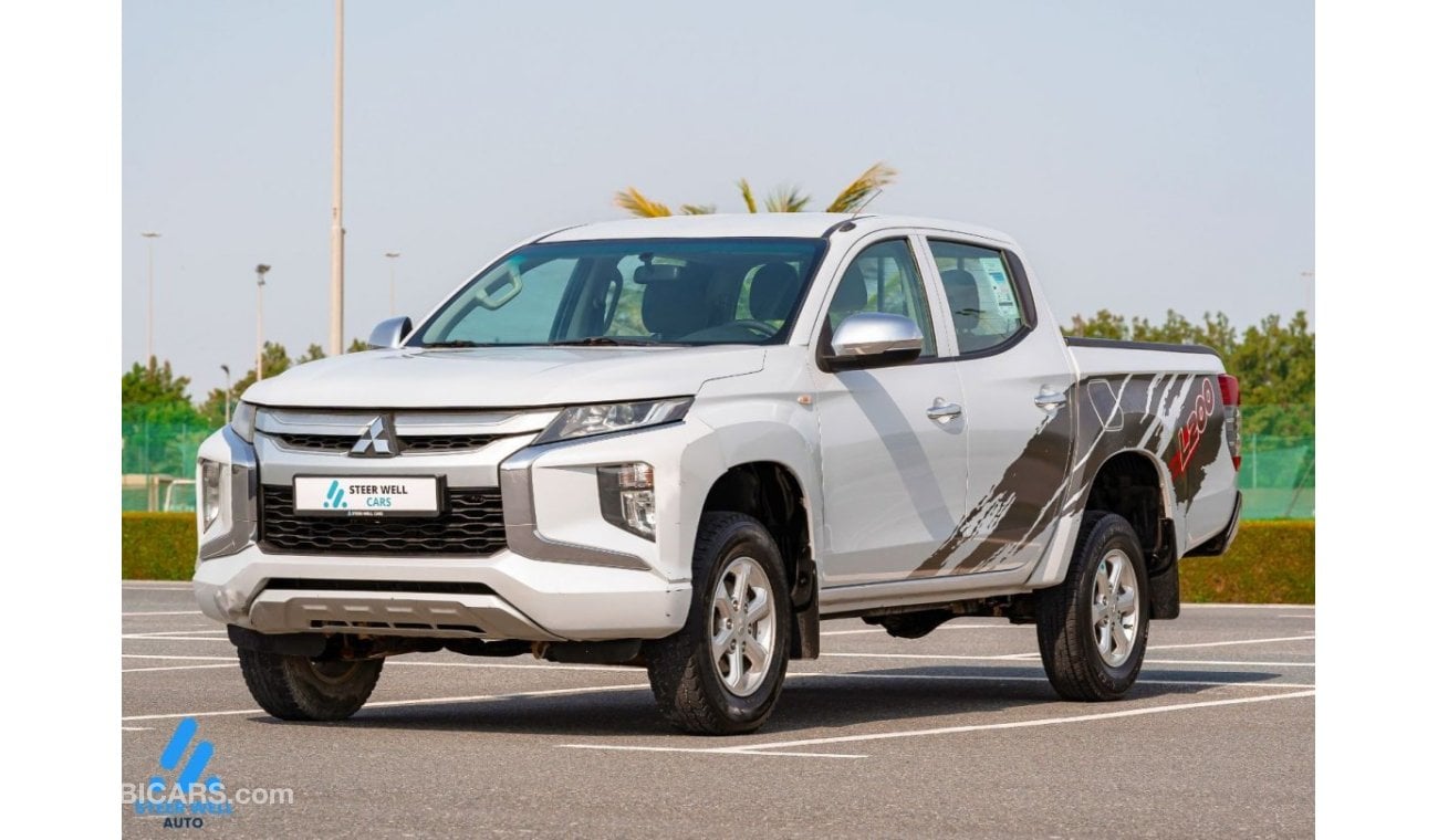 ميتسوبيشي L200 GL 2019 Petrol Double Cabin M/T 2.4L 4WD / Like New Condition / GCC / Book Now!