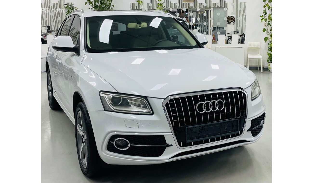 Audi Q5 Q5 .. GCC .. S line .. Top Range .. Perfect Condition