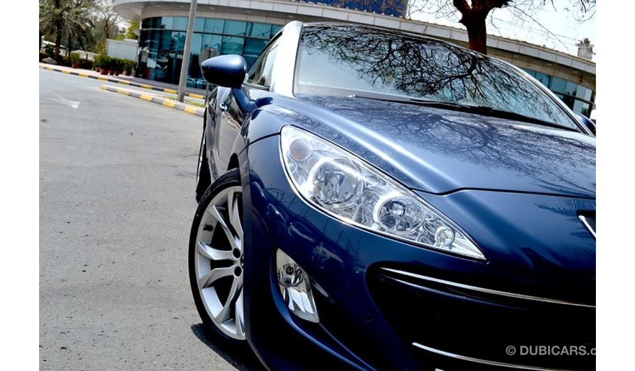 Peugeot RCZ TURBO - ZERO DOWN PAYMENT - 650 AED/MONTHLY - 1 YEAR WARRANTY