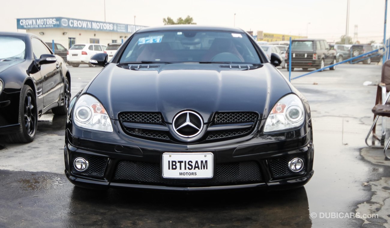 مرسيدس بنز SLK 350 With SLK55 AMG Body Kit