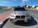 BMW X6 BMW X6 xDrive35i ( 2013 Model ) in Silver / Beige Color GCC Specs