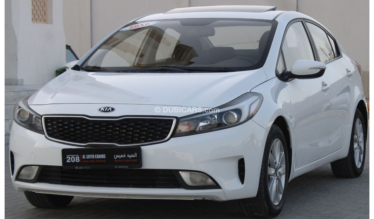 Kia Cerato LX Kia Cerato 2018 White GCC Full Option