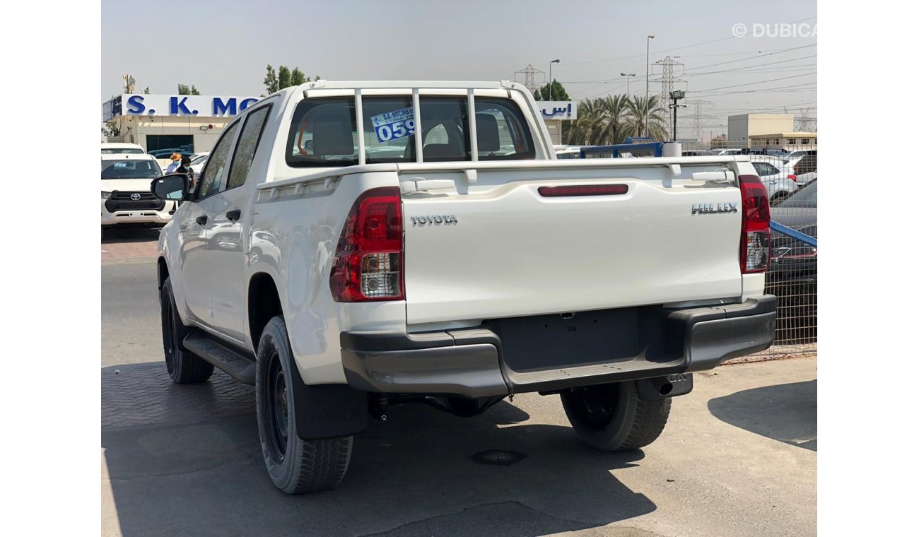 تويوتا هيلوكس DIESEL,2.4L,V4,4X4,MANUAL,WIDE BODY,NEW SHAPE,2021MY, CODE-THDM