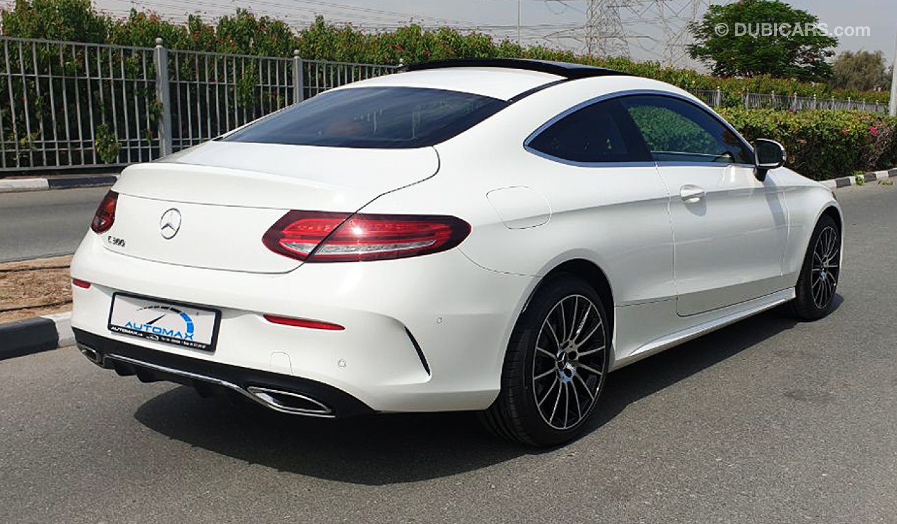 Mercedes-Benz C 300 Coupe 2019, 2.0L I-4 Turbo, GCC, 0km with 3 Years or 100,000km Warranty