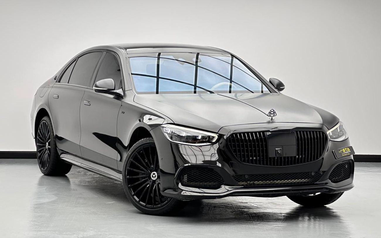 Mercedes-Benz S 580e 2023 Mercedes-Benz S580e, Maybach Kit, 1 Year Unlimited Km Warranty, Full Service History, GCC