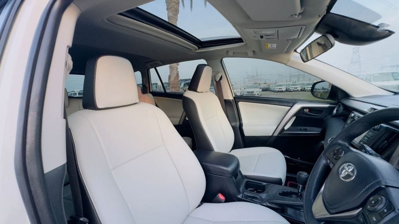 Toyota RAV4 PREMIUM WHITE LEATHER SEATS | 2.0L PETROL ENGINE | SUNROOF | REAR VIEW CAMERA