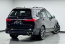 بي أم دبليو X7 XDrive40i 3.0L 2020 BMW X7 xDrive40i M-Sport, 2026 BMW Warranty + Service Pack, 7 Seater, Excellent 
