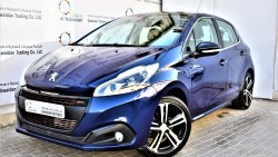 Peugeot 208 1.6L GT LINE HATCHBACK 2018 GCC DEALER WARRANTY STARTING FROM 39,900 DHS