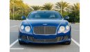 Bentley Continental GT Bentley Continental GT GCC 2013 full option without accidents 12-cylinder automatic transmission