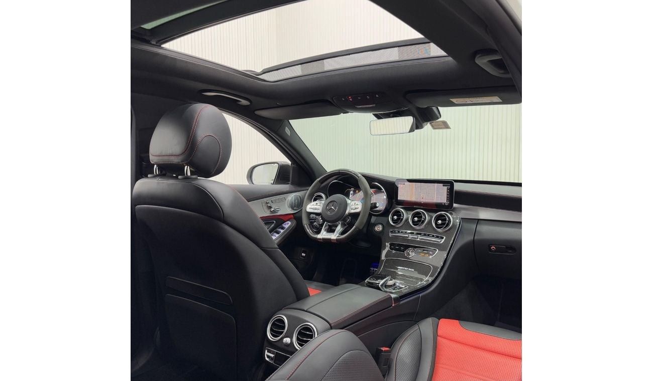 Mercedes-Benz C 63S AMG AMG 2021 Mercedes Benz C63s AMG, Warranty, Carbon Fiber Package, Full Options, GCC
