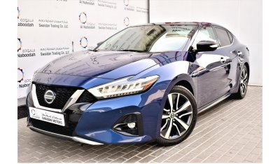 Nissan Maxima AED 1479 PM | 3.5L SV V6 GCC DEALER WARRANTY