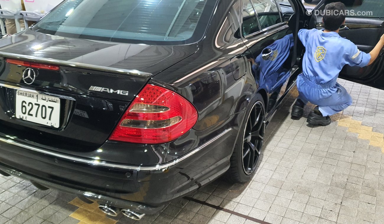 Mercedes-Benz E 55 AMG supercharger