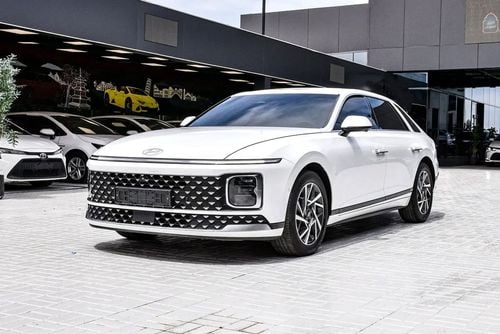 Hyundai Azera Hybrid | Korean Specs | Clean Title | 13K KM | White | هيونداي ازيرا هايبرد
