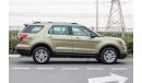 Ford Explorer FORD EXPLORER XLT - 2013 - GCC - ZERO DOWN PAYMENT - 1120 AED/MONTHLY - 1 YEAR WARRANTY