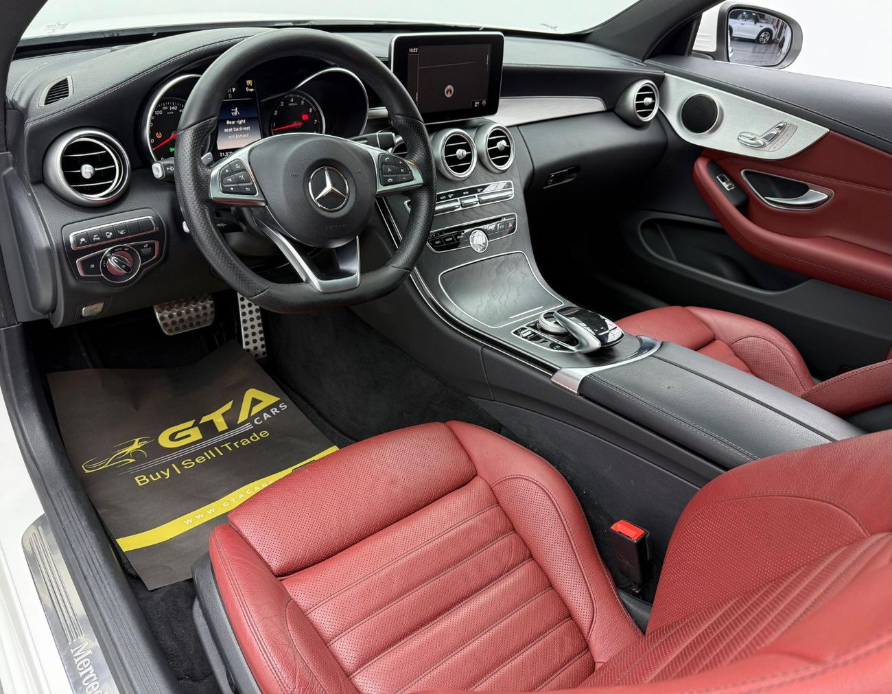 Mercedes-Benz C 300 Coupe 2018 Mercedes Benz C300 AMG Coupe, Warranty, Excellent Condition, GCC