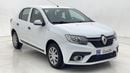 Renault Symbol 2020 PE | AED 298/Month | 0 DP | 30 Day Return | Warranty | Service History