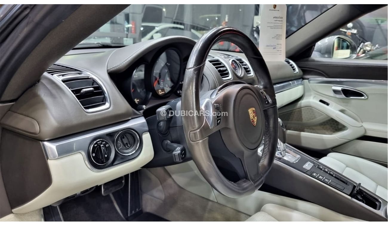Porsche 718 Cayman SPECIAL SUMMER OFFER PORSCHE CAYMAN S 2014 GCC IN BEAUTIFUL SHAPE WITH A FULL SERVICE HISTORY FROM P