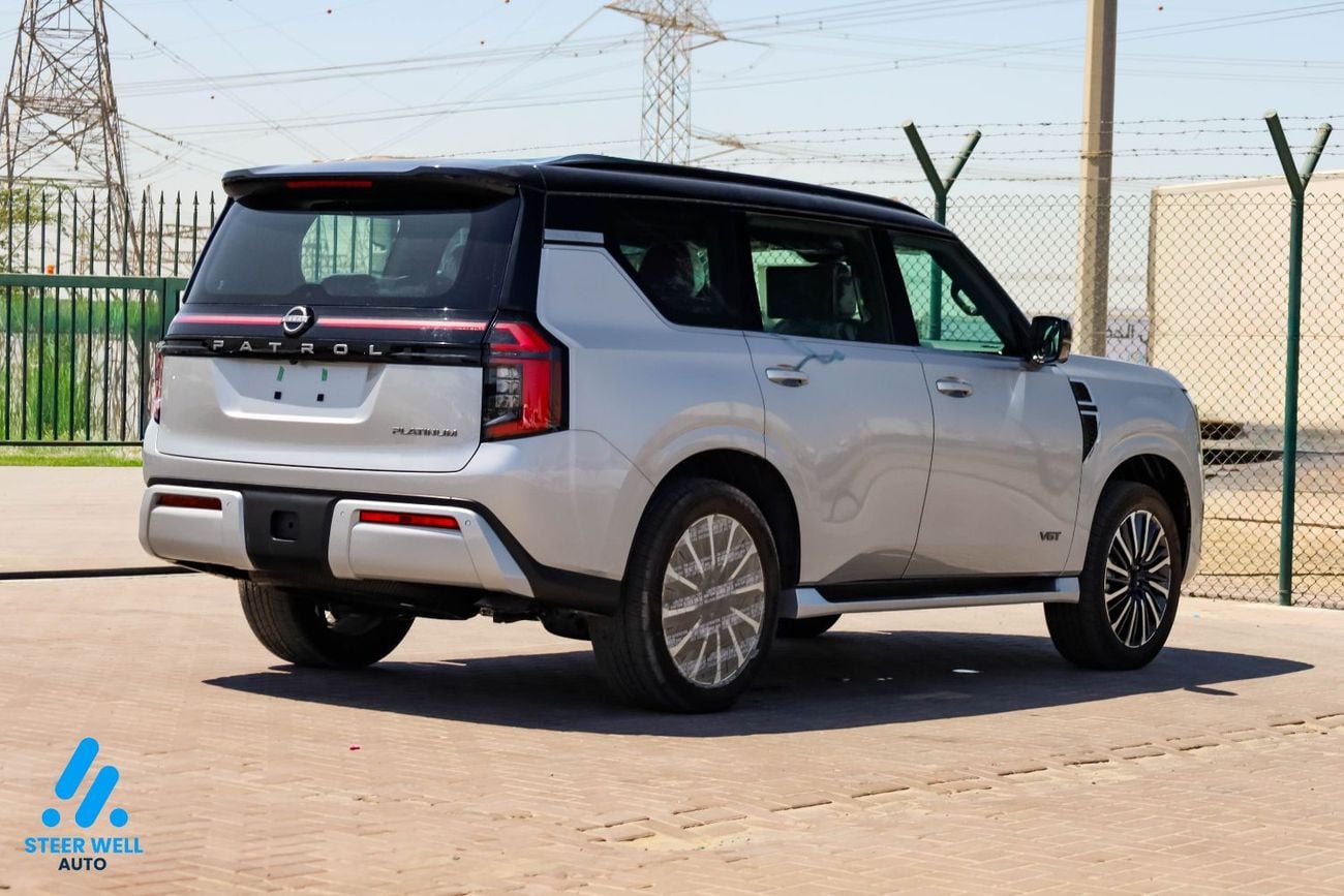 Nissan Patrol LE PLATINUM CITY GCC 3.5L Twin Turbo V6 | AWD | 9-Speed AT | Black Roof | 7 Seater | Export Only