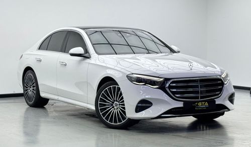 Mercedes-Benz E 450 2024 Mercedes Benz E450 4MATIC, Warranty, Fully Loaded, Very Low Km, Excellent Condition