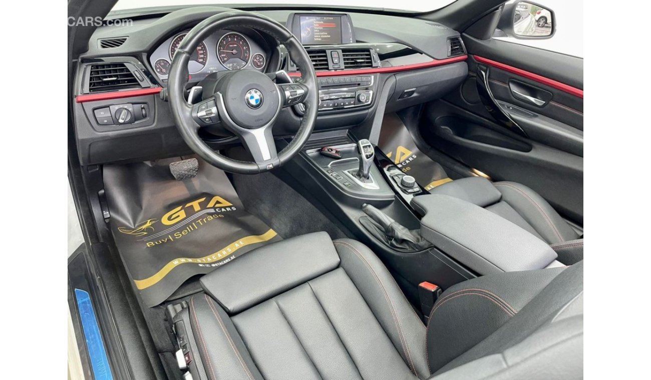 BMW 420i 2017 BMW 420i Sport Line Convertible, Full BMW Service History, Warranty, GCC