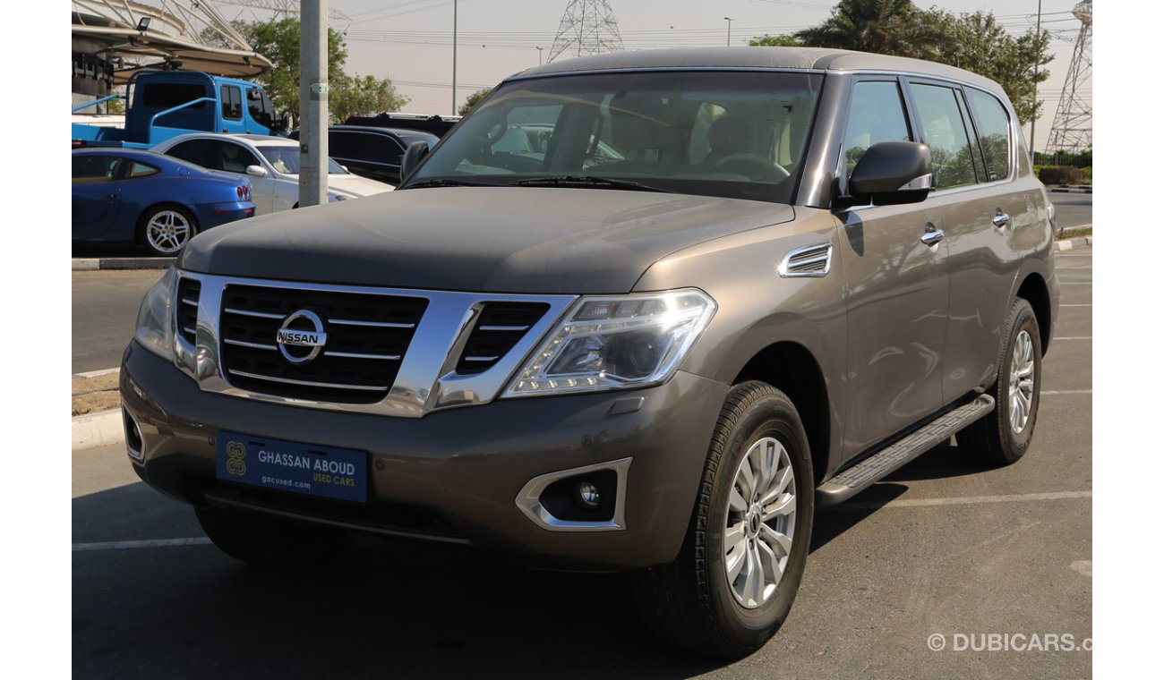 Nissan Patrol CERTIFIED VEHICLE; NISSAN PATROL(GCC SPECS) 4.0L, PETROL, 2017(CODE : 01236)