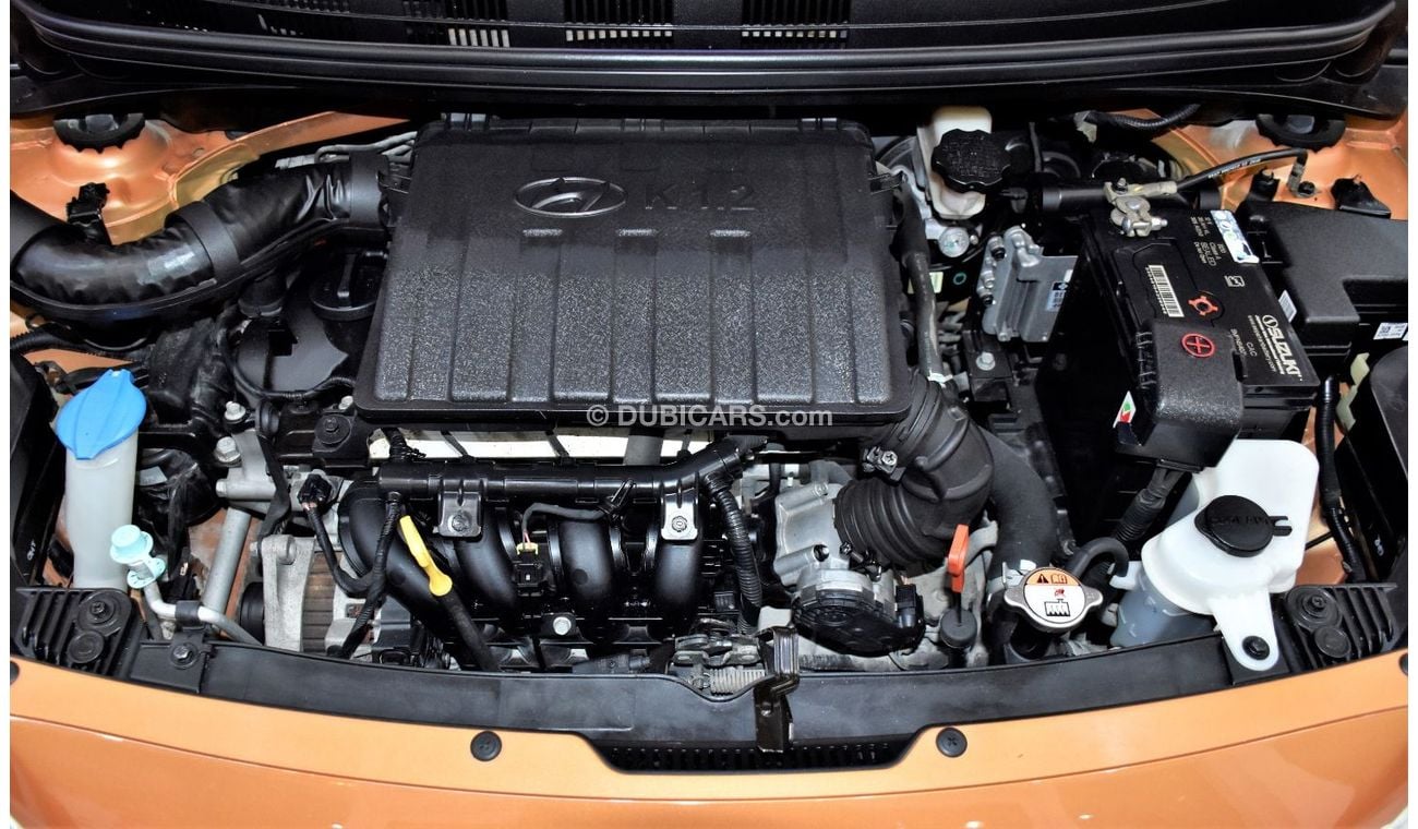 Hyundai Grand i10 EXCELLENT DEAL for our Hyundai Grand i10 1.2L ( 2016 Model ) in Orange Color GCC Specs