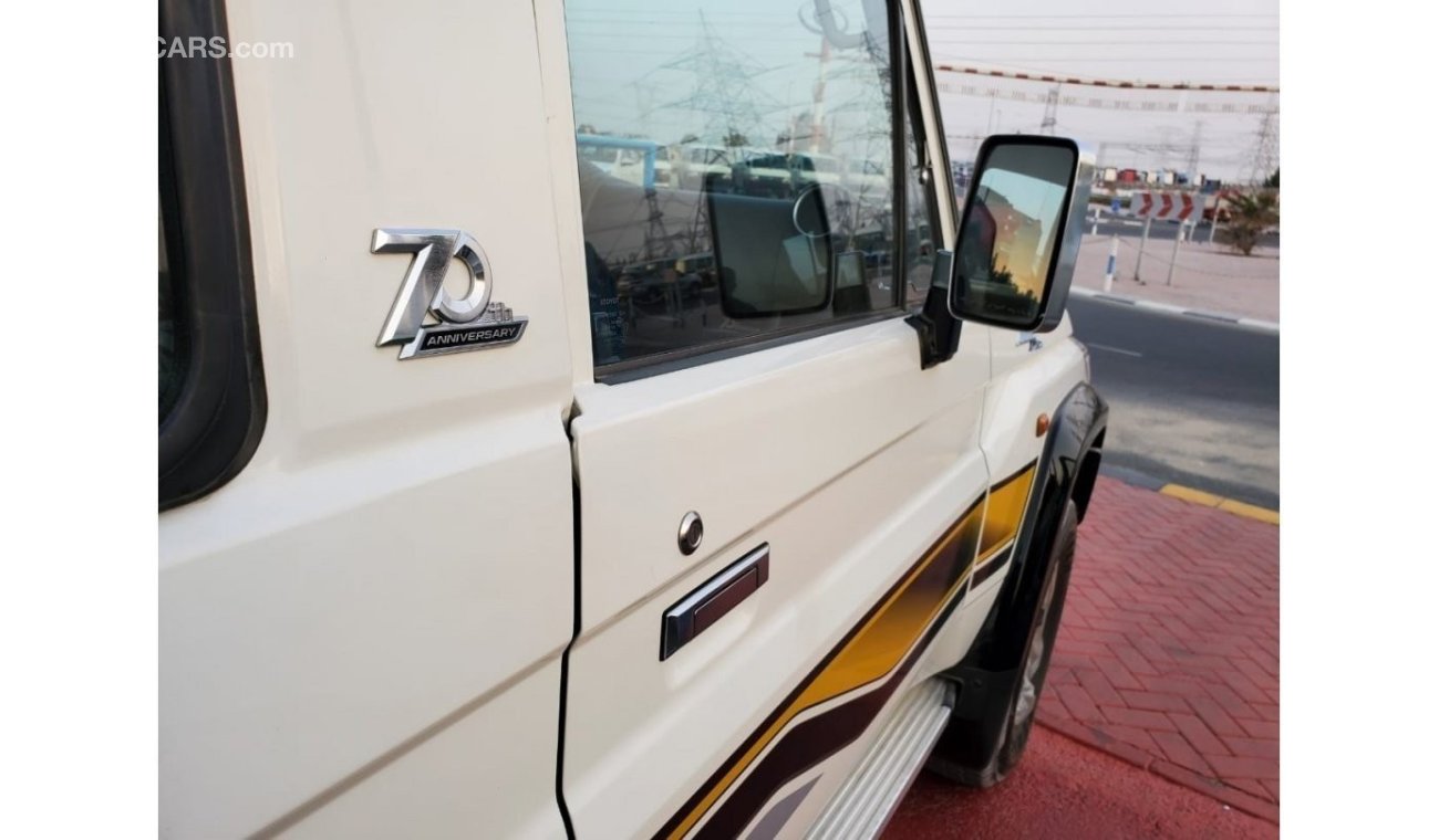 Toyota Land Cruiser 70 Hardtop 3 Doors Special 70th Anniversary with Winch /Diff Lock MT 2022