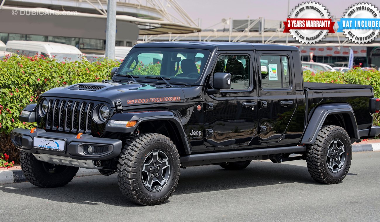 Jeep Gladiator Mojave Sand Runner 4X4 , GGC , 2021 , W/3 Yrs or 60K Km WNTY @Official Dealer