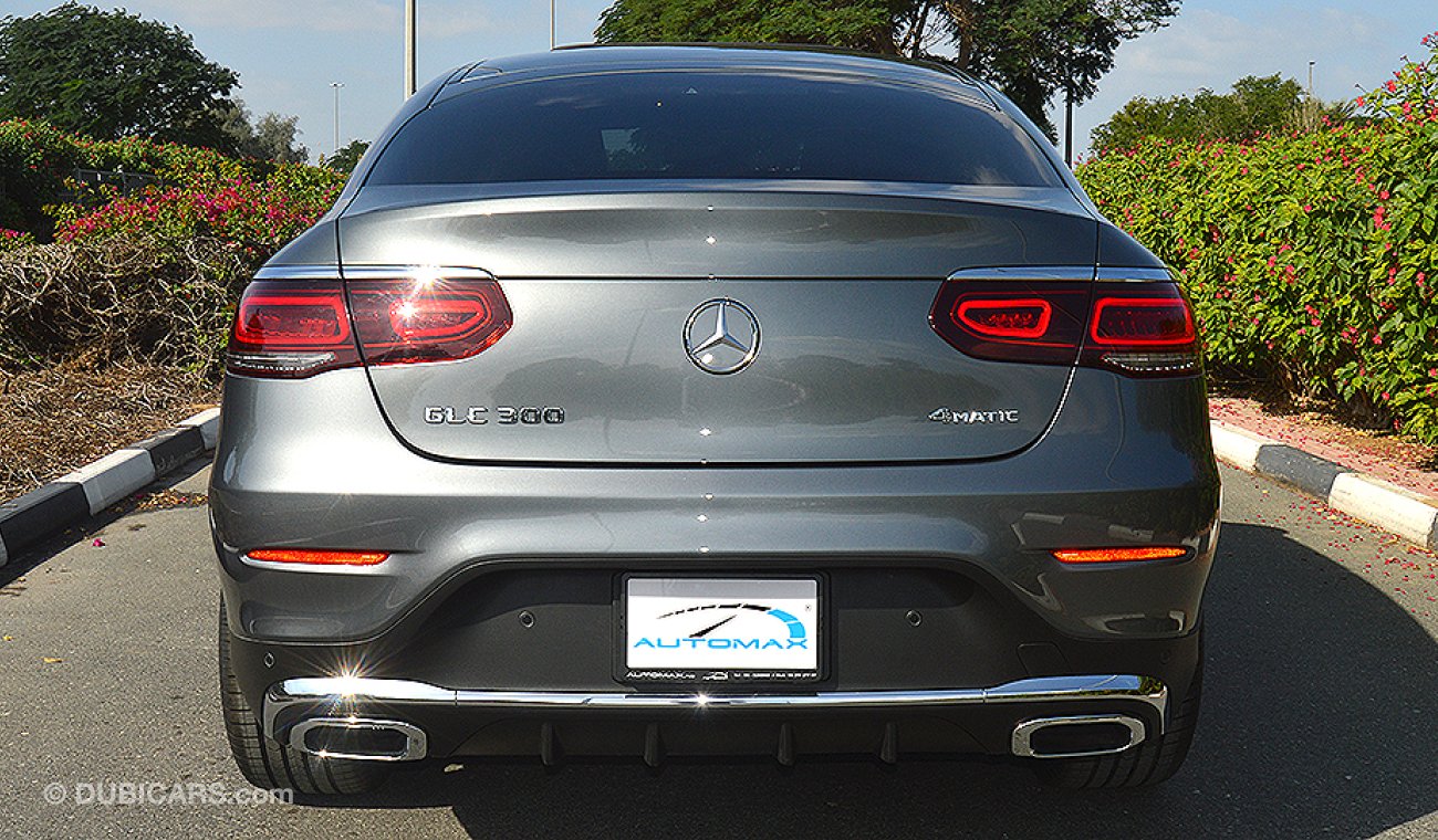 Mercedes-Benz GLC 300 2020 AMG 4MATIC, 2.0L, GCC 0km w/2Yrs Unlimited Mileage Warranty + 3Yrs Service @ EMC