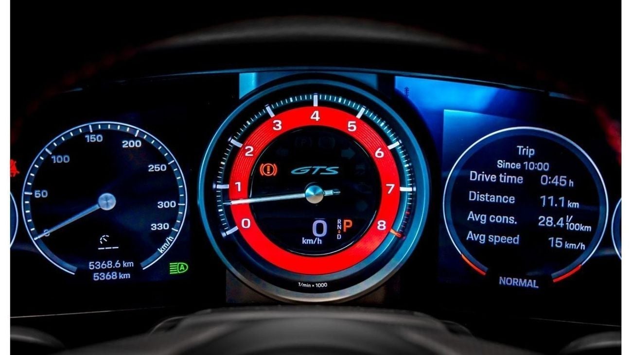 Porsche 911 2024 Porsche Carrera GTS, 2026 Porsche Warranty, Aventurine Green, Very Low KMs, GCC