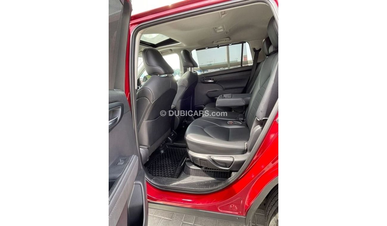 Toyota Highlander TOYOTA HIGHLANDER XLE HYBRID 2021- RED