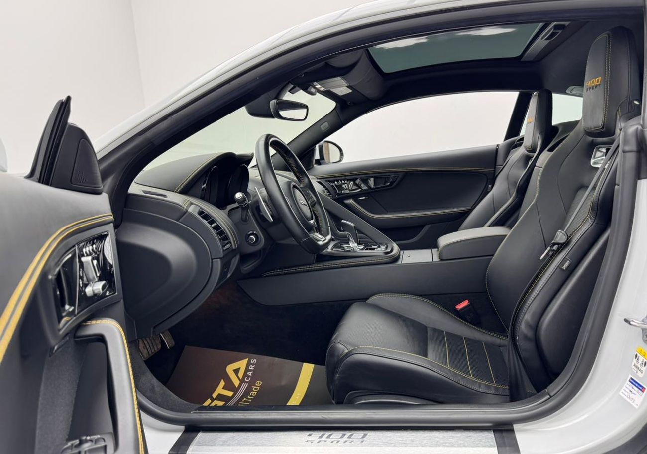 Jaguar F Type 2018 Jaguar F-Type 400 Sport, Full Service History, 1 Year Warranty, Excellent Condition