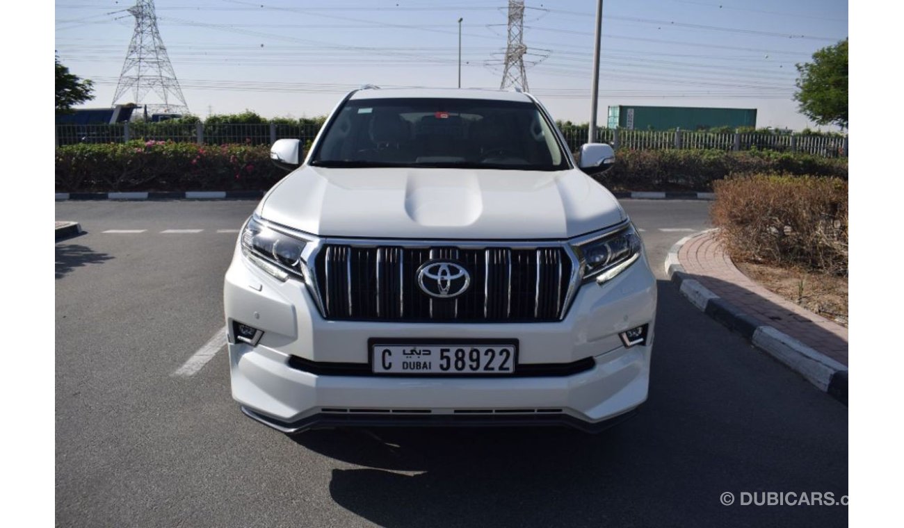 Toyota Prado 2019 VXR GCC SPECS WARRANTY AND SERVICE CONTRACT FROM AL FUTTAIM