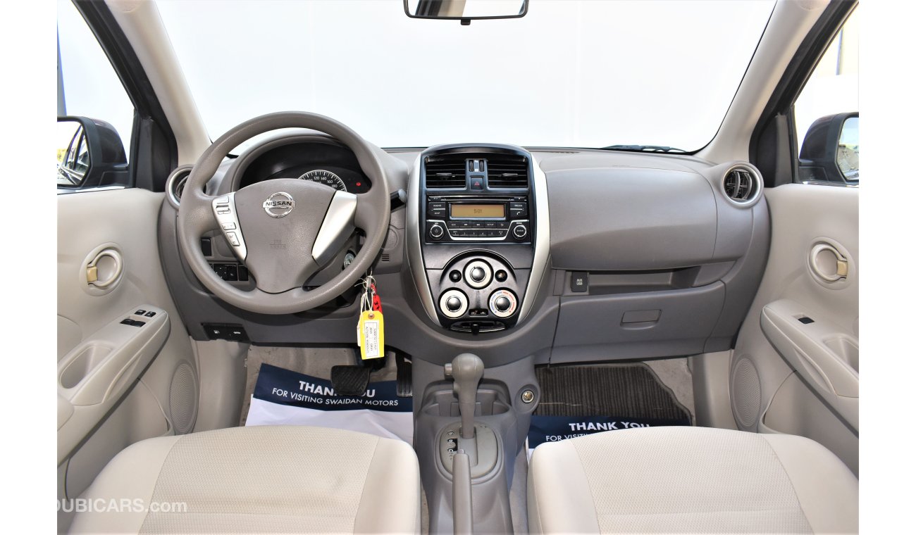 Nissan Sunny 1.5L SV 2019 GCC SPECS WITH DEALER WARRANT FREE INSURANCE