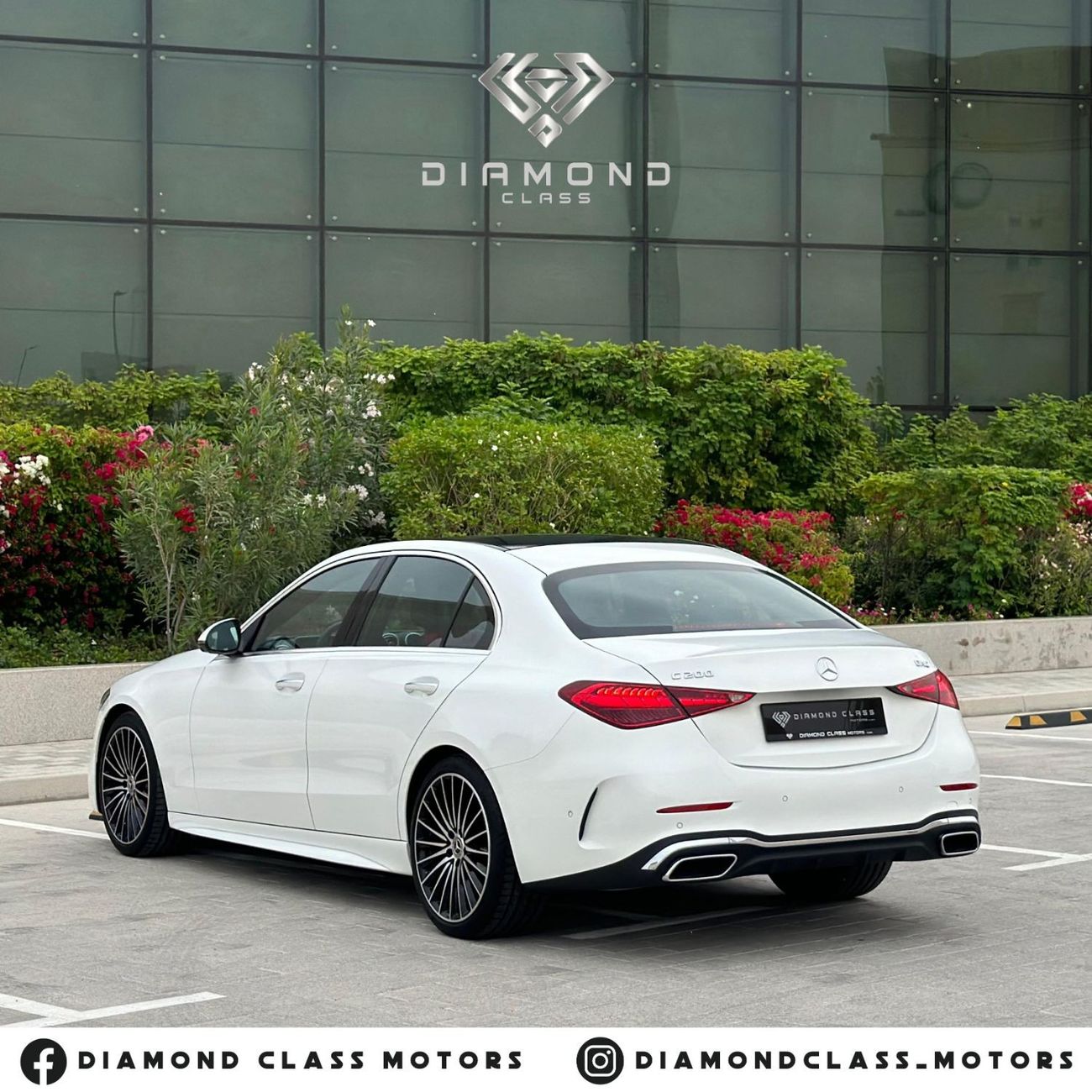 Mercedes-Benz C 200 Mercedes C200 AMG Panoramic  Full Option  GCC 2023 5 years Warranty