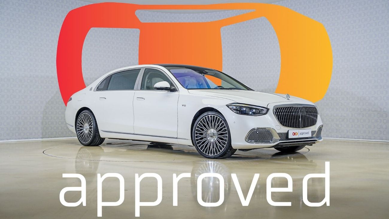 مرسيدس مايباخ S680 مايباخ S680 Maybach| AED 11,220 PM | Warranty January 2027 | GCC