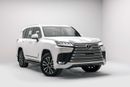 لكزس LX 500 D 3.3L Diesel - Sonic Quartz Inside Crimson | Export Only