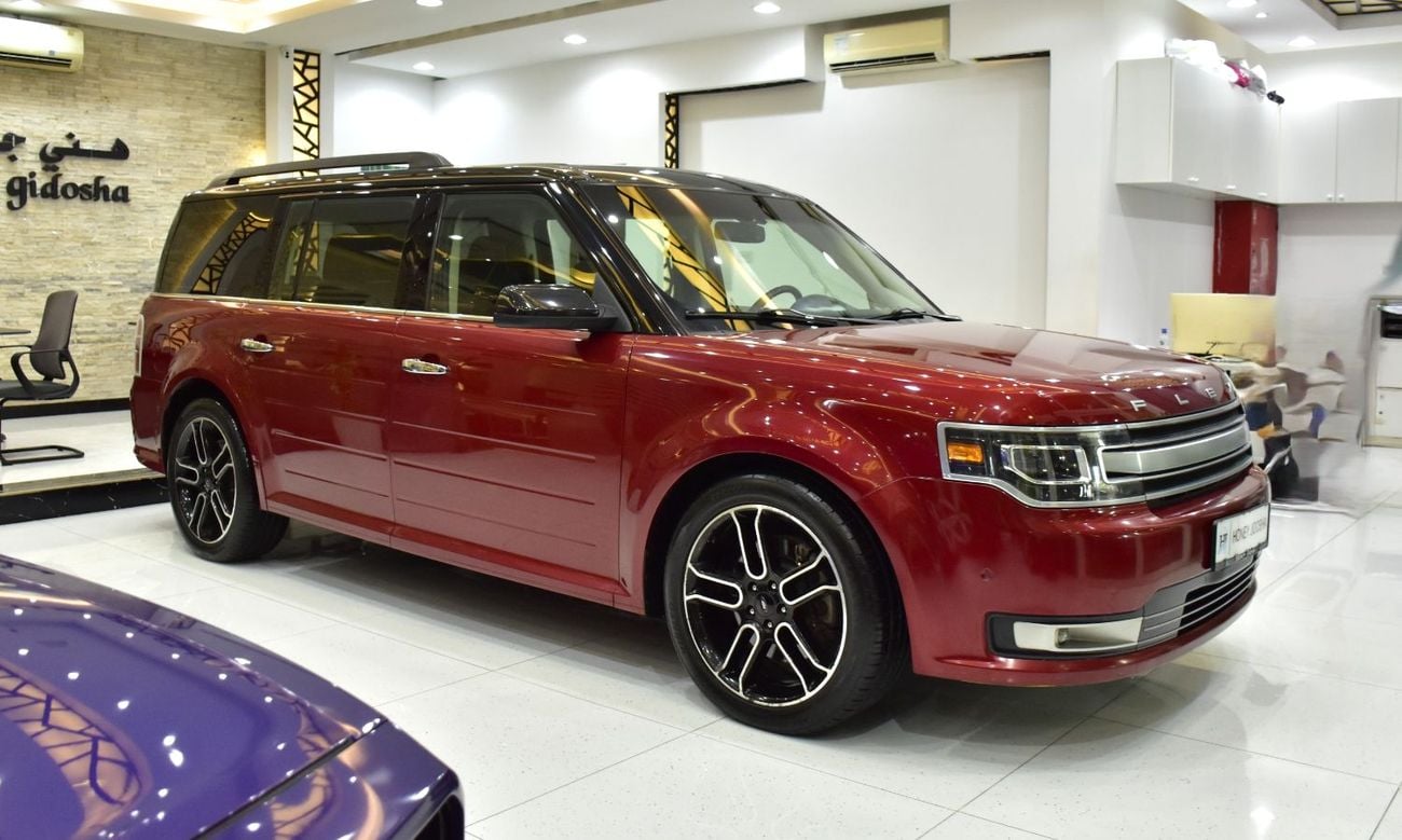 فورد فليكس EXCELLENT DEAL for our Ford Flex Limited ( 2015 Model ) in Red Color GCC Specs
