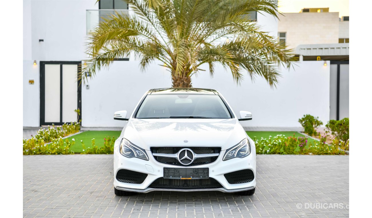 مرسيدس بنز E 250 AMG - Fully Loaded! Warranty Unlimited Kms! AED 2,330 Per Month! - 0% DP