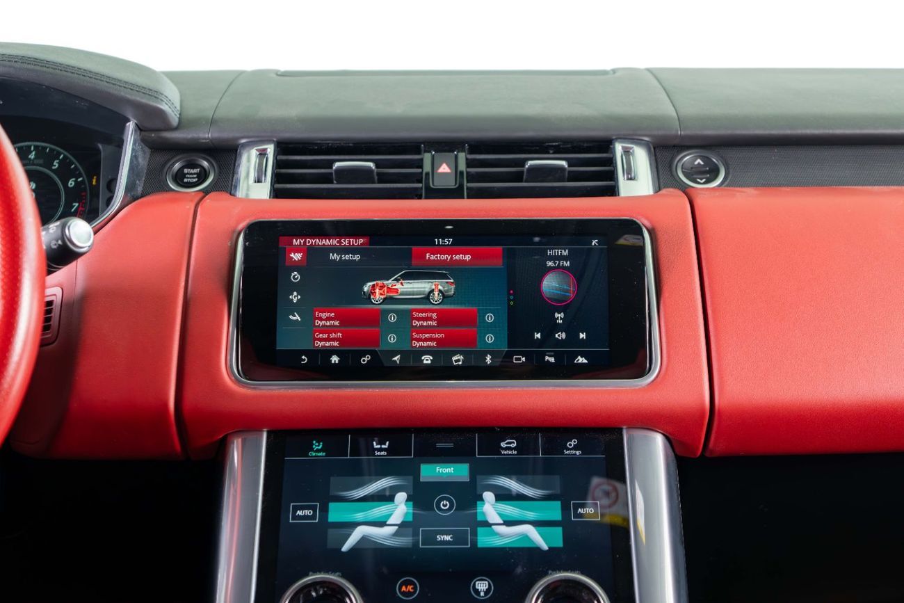 Land Rover Range Rover Sport SVR 5.0L (575 HP) AWD Range Rover Sport SVR Ultimate Edition-Bespoke Color-Black/Red Interior-Black 