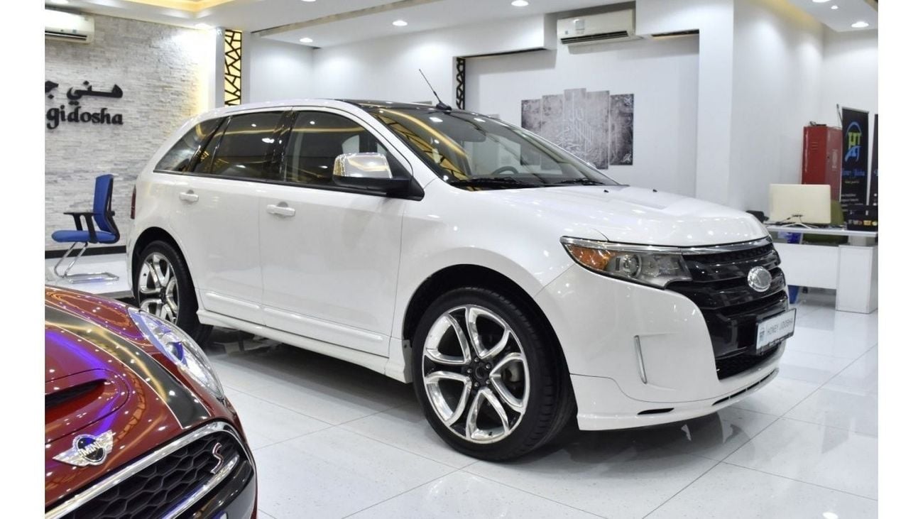 Ford Edge EXCELLENT DEAL for our Ford Edge Sport AWD ( 2011 Model ) in White Color GCC Specs