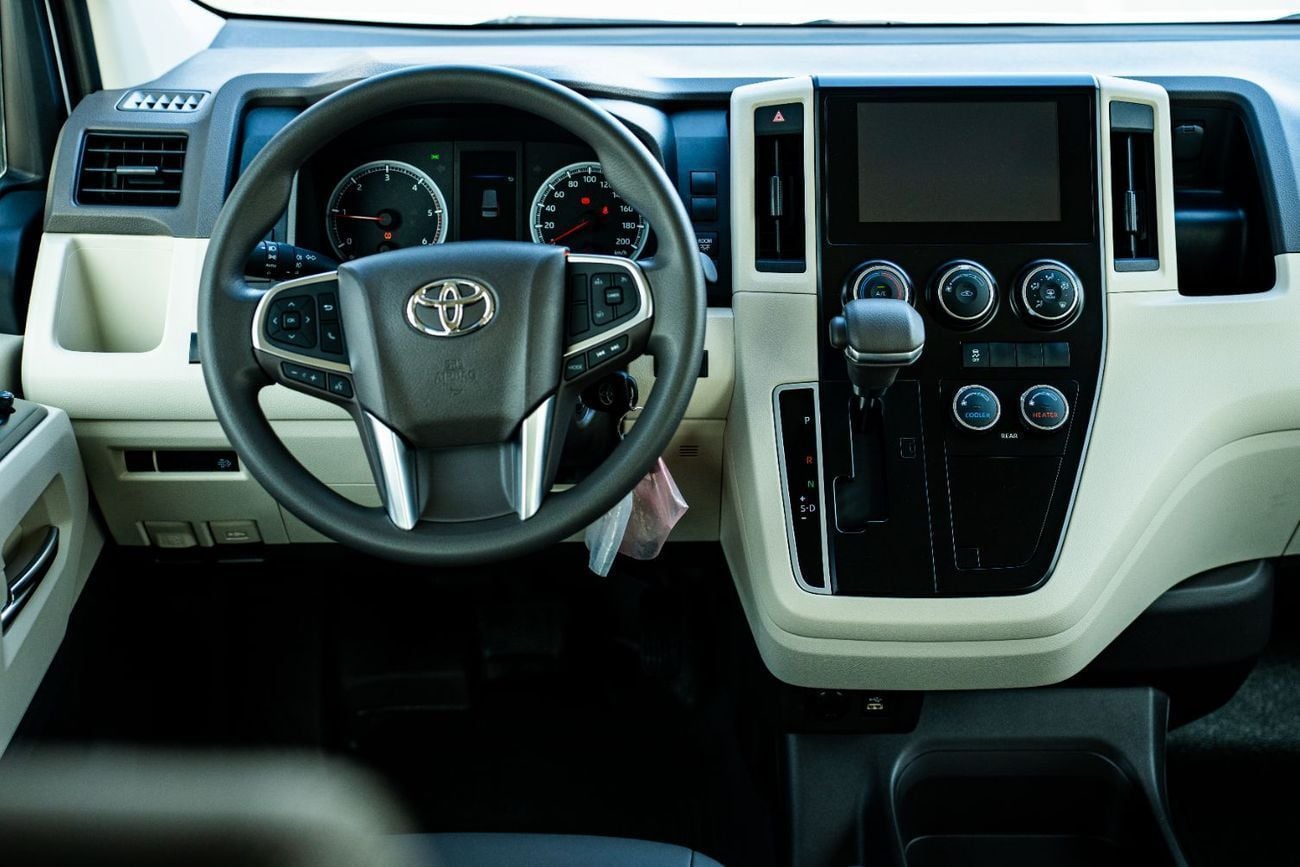 تويوتا هاياس Toyota Hiace High Roof New shape Black pumber 2.8L A/T DIESEL 2026