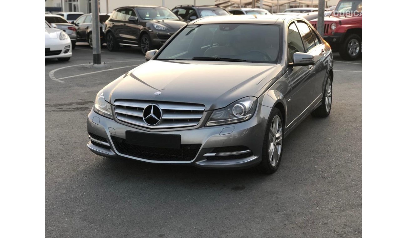 Mercedes-Benz C 300 Mercedes Benz C300 model 2012 GCC car prefect condition full option panoramic roof leather seats bac