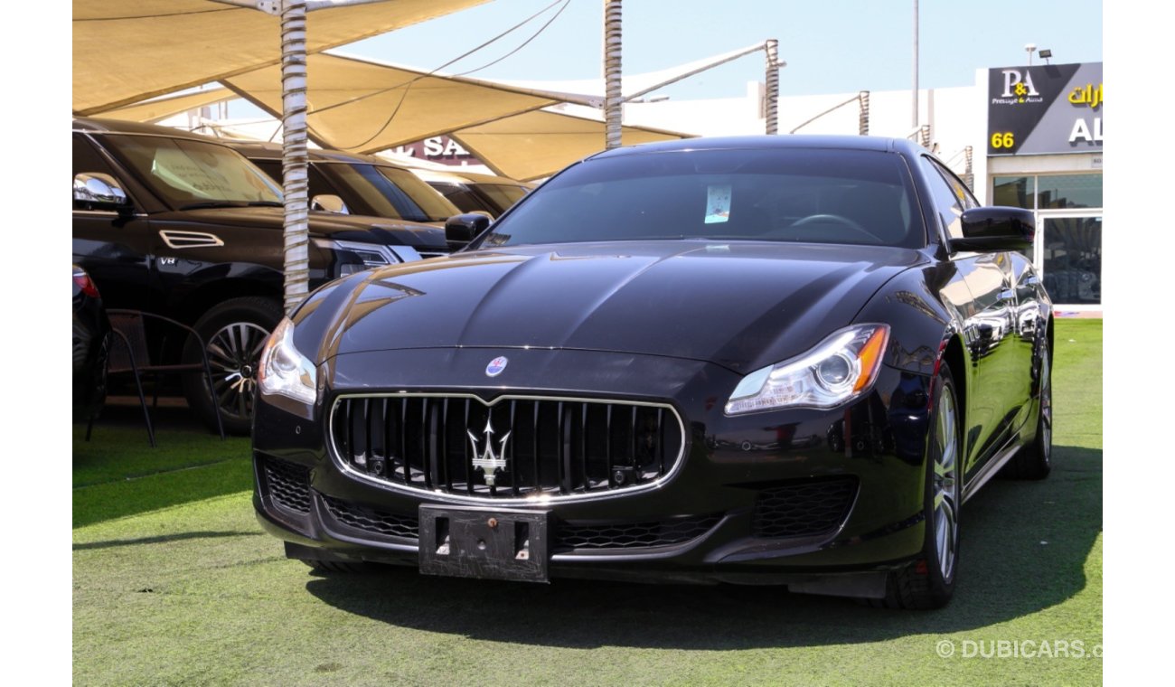 Maserati Quattroporte Gcc first owner under warranty to 6/2022