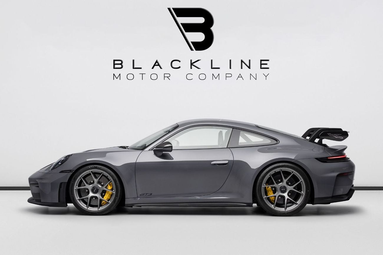 بورش 911 GT3 BUY NOW, PAY 2027 | THE BLACKLINE STANDARD | Weissach, PCCB, Magnesium Wheels, 2028 Porsche Warranty